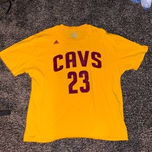 Cleveland cavaliers, Lebron James T-shirt, 2XL, adidas